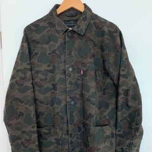Levi’s cotton canvas camo jacket